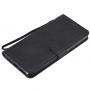 Husă flip din piele artificială, pentru Xiaomi Redmi Note 6 Pro - negru