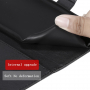 Husă flip din piele artificială, pentru Xiaomi Redmi Note 6 Pro - negru