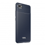 Carcasă de protecție cu textură de fibre de carbon, pentru Xiaomi Redmi 6 - albastru