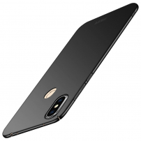 Carcasă ultra-subțire Mofi, mată, pentru Xiaomi Redmi Note 6 Pro - negru