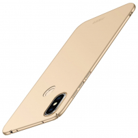 Carcasă ultra-subțire Mofi, mată, pentru Xiaomi Redmi Note 6 Pro - auriu