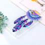 Carcasă dreamcatcher cu model diamant 3D, pentru Xiaomi Redmi 6 - transparent