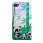 Husă flip panda, cu bambus, pentru Xiaomi Redmi 6 - colorat