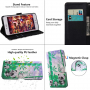 Husă flip panda, cu bambus, pentru Xiaomi Redmi 6 - colorat