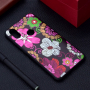 Carcasă de protecție din plastic moale, flori variate, pentru Xiaomi Redmi Note 6 Pro - naturală