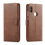 Husă flip LC.imeeke, din piele, pentru Xiaomi Redmi Note 6 Pro - cafeniu