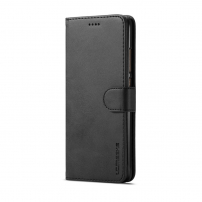 Husă flip LC.imeeke, din piele, pentru Xiaomi Redmi Note 6 Pro - negru