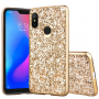Carcasă sclipitoare pentru Xiaomi Redmi Note 6 Pro - auriu
