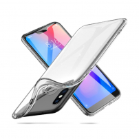 Carcasă de protecție X-Level, din plastic moale, pentru Xiaomi Redmi Note 6 Pro - transparent