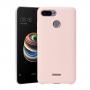 Carcasă de protecție Howmak, cauciucată, moale, pentru Xiaomi Redmi 6 - roz