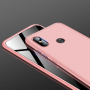 Carcasă spate GKK, cu cant de protecție, pentru Xiaomi Redmi Note 6 Pro - roz-auriu