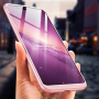 Carcasă spate GKK, cu cant de protecție, pentru Xiaomi Redmi Note 6 Pro - roz-auriu