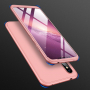 Carcasă spate GKK, cu cant de protecție, pentru Xiaomi Redmi Note 6 Pro - roz-auriu
