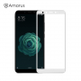 Sticlă durificată de protecție Amorus, pe toată partea din față, Xiaomi Mi A2 - alb