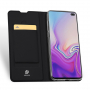 Husă flip Dux Ducis Skin Pro, pentru Samsung Galaxy S10 Plus - negru