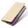 Husă flip Dux Ducis Skin Pro, pentru Samsung Galaxy S10 - auriu