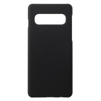 Husă cauciucată mată, pentru Samsung Galaxy S10 - negru