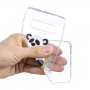 Carcasă din plastic panda și bambus pentru Samsung Galaxy S10 Plus - transparent