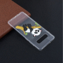 Carcasă din plastic panda și bambus pentru Samsung Galaxy S10 Plus - transparent