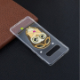Carcasă din plastic bufniță, cu scrisoare pentru Samsung Galaxy S10 Plus - transparent