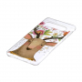 Carcasă din plastic cerb cu flori, pentru Samsung Galaxy S10 Plus - transparent