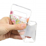 Carcasă din plastic cerb cu flori, pentru Samsung Galaxy S10 Plus - transparent