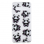 Carcasă din plastic panda, pentru Samsung Galaxy S10 Plus - transparent