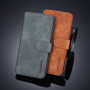 Husă flip DG.Ming, din piele, pentru Samsung Galaxy S10 Plus - gri