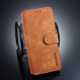 Husă flip DG.Ming, din piele, pentru Samsung Galaxy S10 Plus - maro