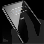 Carcasă X-Level din plastic transparent, cu ramă, pentru Samsung Galaxy S10 - negru