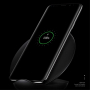 Carcasă X-Level din plastic transparent, cu ramă, pentru Samsung Galaxy S10 - negru