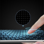 Carcasă X-Level din plastic transparent, cu ramă, pentru Samsung Galaxy S10 - negru