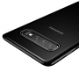 Carcasă Baseus, din plastic transparent, cu ramă, pentru Samsung Galaxy S10 - negru