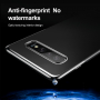 Carcasă Baseus, din plastic transparent, cu ramă, pentru Samsung Galaxy S10 Plus - negru