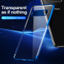 Carcasă Baseus, din plastic transparent, cu ramă, pentru Samsung Galaxy S10 Plus - albastru
