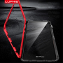 Carcasă Luphie cu ramă magnetică și sticlă durificată, pentru Samsung Galaxy S10 - roșu