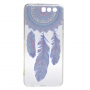 Carcasă din plastic dereamcatcher albastru, pentru Honor 9 - transparent
