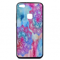 Husă ultrasubțire Lotuși colorați, pentru Huawei P10 Lite