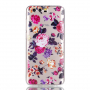 Carcasă din plastic flori, pentru Honor 9 - transparent