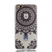 Carcasă din plastic mandala pentru Huawei P10 Lite - transparent