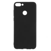 Carcasă din plastic mat, pentru Huawei P Smart - negru