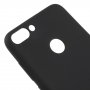 Carcasă din plastic mat, pentru Huawei P Smart - negru