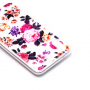 Carcasă din plastic flori, pentru Huawei P20 Lite - transparent