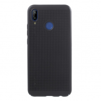 Carcasă din plastic cu aerisire, pentru Huawei P20 Lite - negru
