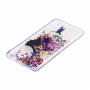 Carcasă din plastic fată cu flori, pentru Huawei P20 Pro - transparent
