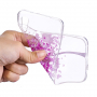 Carcasă din plastic roz copac, pentru Huawei P20 Lite - transparent
