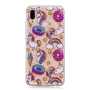 Carcasă din plastic unicorni dulci,, pentru Huawei P20 Lite - transparent