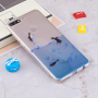 Carcasă din plastic pinguini, pentru Huawei Y7 Prime (2018) - transparent