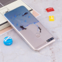 Carcasă din plastic pinguini, pentru Huawei Y7 Prime (2018) - transparent