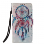 Husă flip dereamcatcher, pentru Huawei P20 Lite - colorat